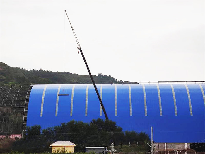 南岸煤棚网架工程